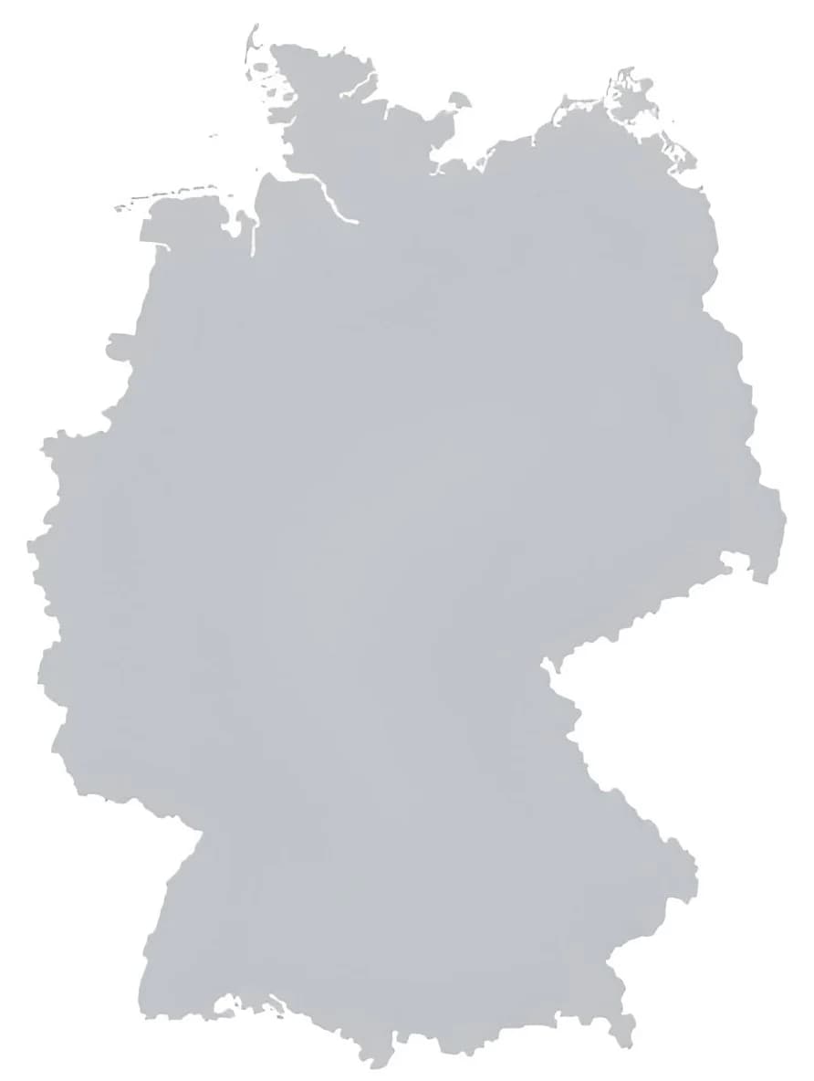 Germany data center map
