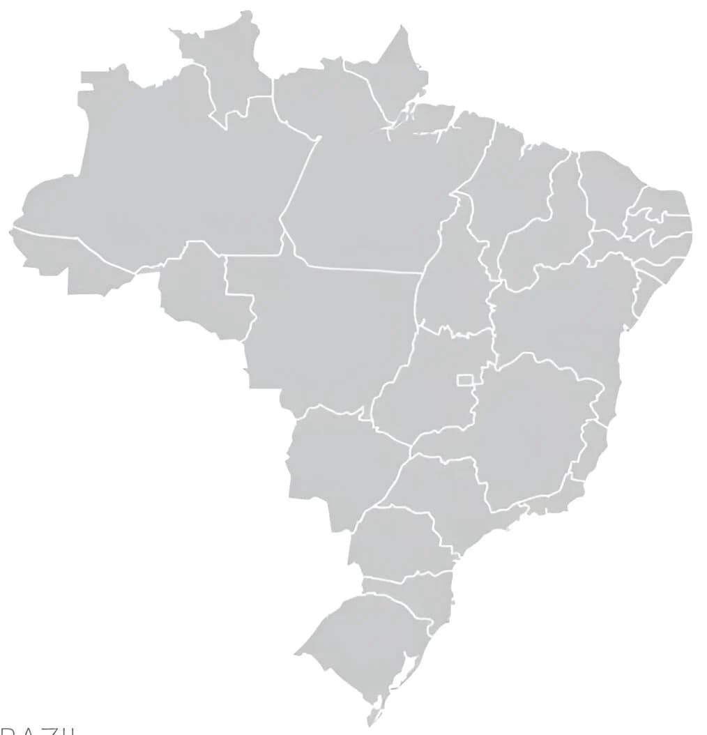 Brazil data center map