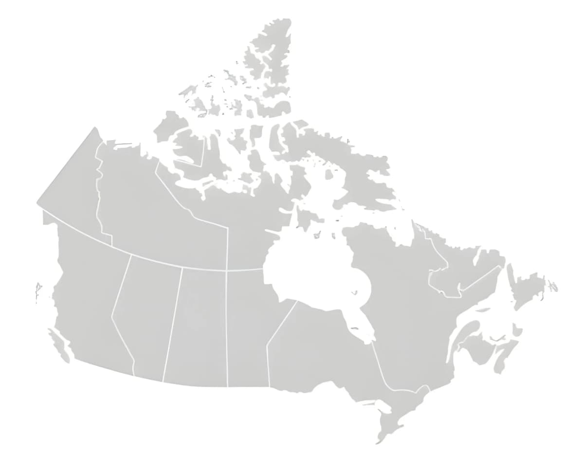 Canada data center map