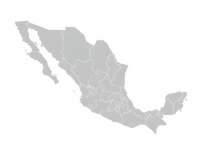 Mexico data center map